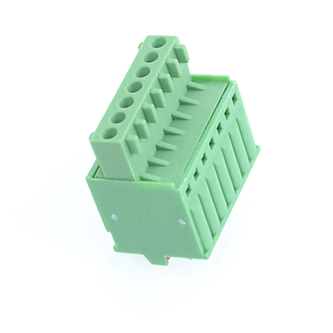 QPL-250-7P 2.5mm Pitch 7P 300v 10A Green High Strength Spring Wire Strong Shock Resistance QPL Series Plug PCB Terminal Blocks