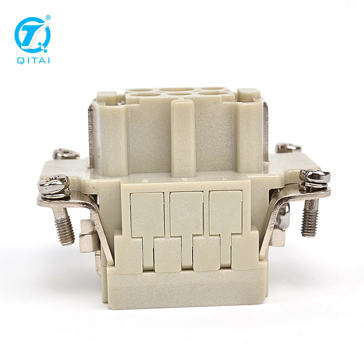 HE-006-FSB  16A 500V  Side Entry High Construction Hood Connector Cable H6B-SKH-2B-M32  Thread Size 2 Bolts
