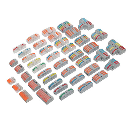 Quick Wire Connector 222 Series Connector Push-in Wire Connector Electrical Wire Splicing Connector
