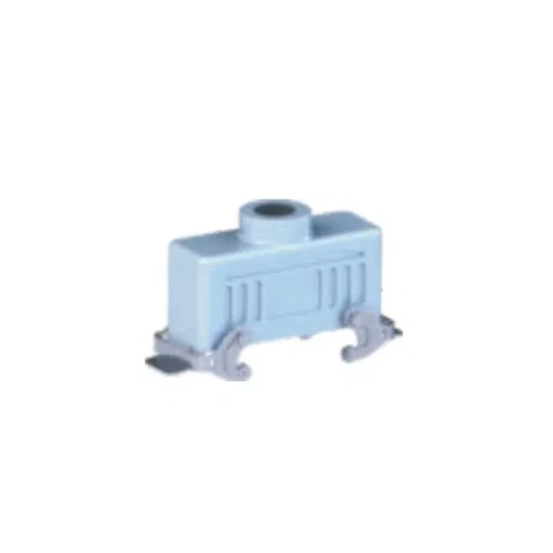 H24B-TK-2L-M25 Industrial Heavy Duty Copper Contact Aluminum Housing Connector Compact Series Top Entry Protective Hoods