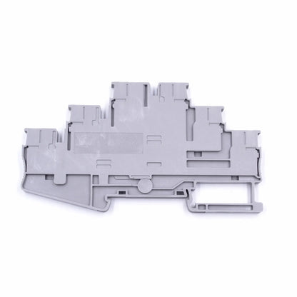 QPT2.5-3L PT 2,5-3L Multi 3 Level Push-in Connection Din Rail Terminal Block Spring 0.14-2.5mm²  500V 20A 3way Three Rows 35