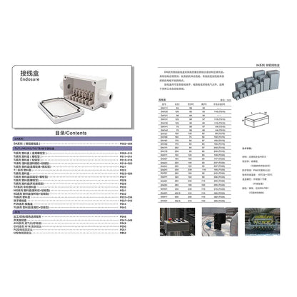 Aluminum Waterproof IP66 Junction Terminal Box Electronics Aluminum Distribution Box  Project Electronic Control Panel Enclosure