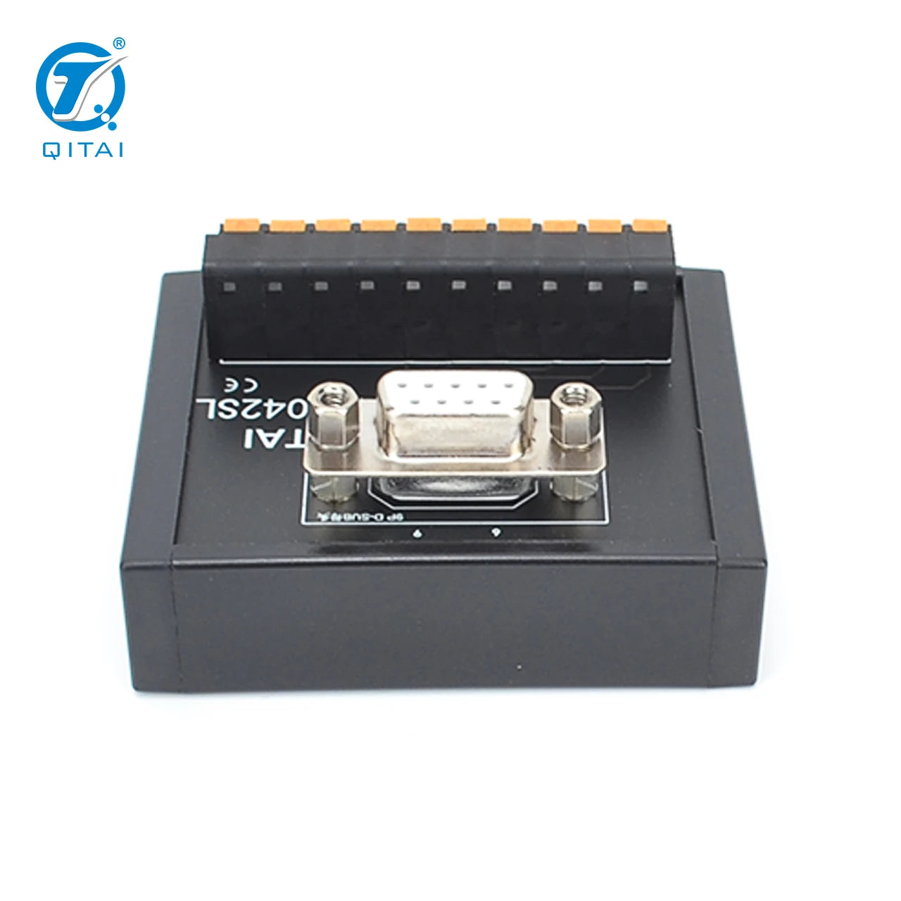 QMT042SL Automotive Terminal Block Module for D-SUB Connector PLC 9-PIN Female Terminal Station with Spring Connection DC24V
