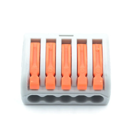 QPCT-215 250V 32A Push-in Quick-Connect Tool-Free Push-in Press-in Terminal Blocks
