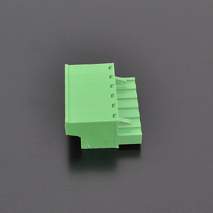 QPZ-508-6P 5.08mm Pitch 6P 300v 15A M2.0 Screw Green High Strength QPZ Series Plug PCB Terminal Blocks