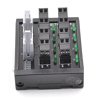 QMT082  8 Bit Output Terminal Block DC24V 1A PLC Module Connect with LED Light Remote Control