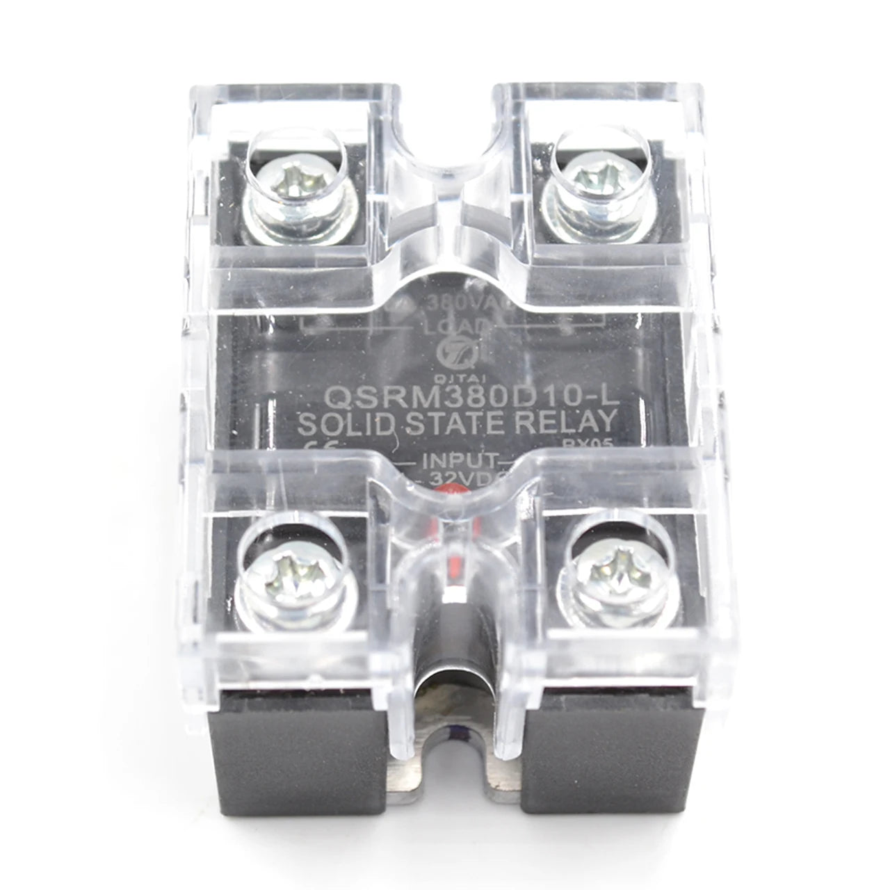 QSRM380D10-L Electronic Component SSR-10A Power Relay Single-phase 4-32VDC Solid State Relay with LED Light
