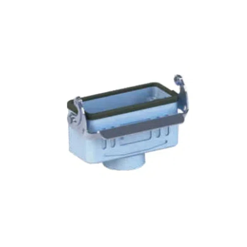 H16B-DJK-1L-M25 Heavy Duty Industrial Connector Compact Series Top Entry Protective Hoods Aluminum Housing Copper Contacts