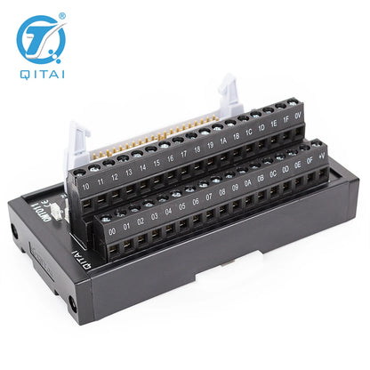 QMT011 Automotive Industrial Terminal Block Module 32 Bit PLC Input/Output with Light Adapter and Screw Connection