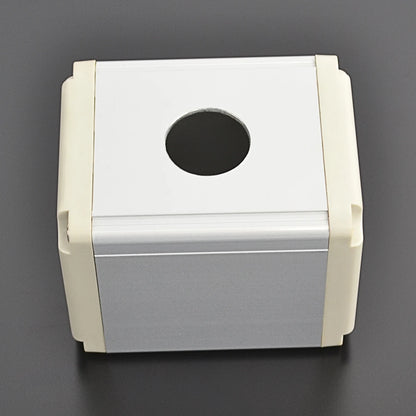 QH31-1 Aluminum Alloy Push Button Switch Box 65*65mm One-Hole Waterproof 22mm 1-Hole IP66  Protection Level