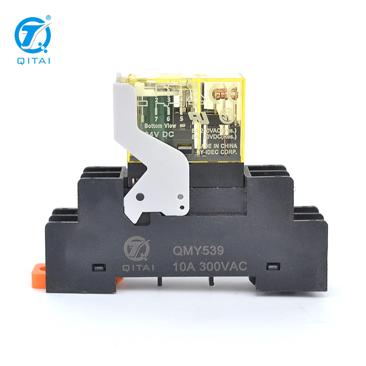 QMY539 8A 250VAC 30VDC Power Relay Module Terminal Block Modules Screw Way 16AWG