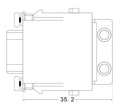 HMDS-009-MC 5A 50V Heavy Duty Connector Crimp Industrial Electric Communication Equipment Terminal Blocks