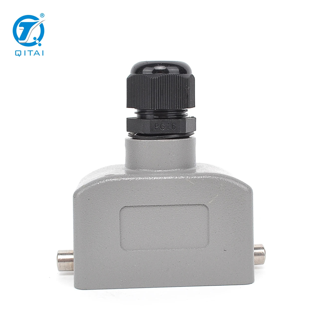 H10B-TK-2B-PG16 Industrial Compact Series Top Entry Aluminum Housing IP65 Heavy Duty Connector Protective Hoods