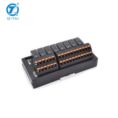 QMY414SL DC24V 16.7mA Relay Module 8 Channel PLC Terminal Block