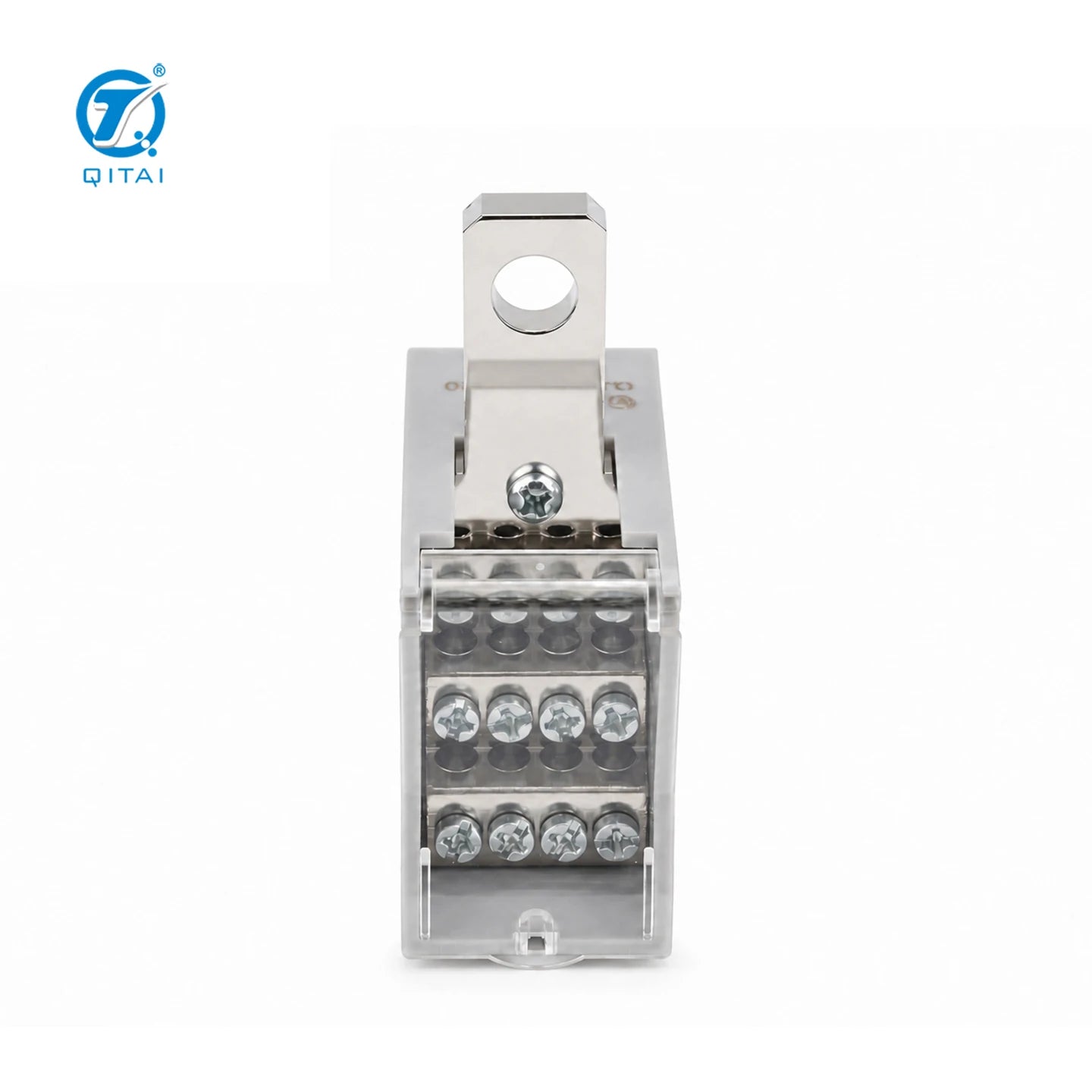 QJFX-100-12x10 100A MCCB Distribution Block 12 Way Screw Terminal Block for Switchgear Control Cabinet