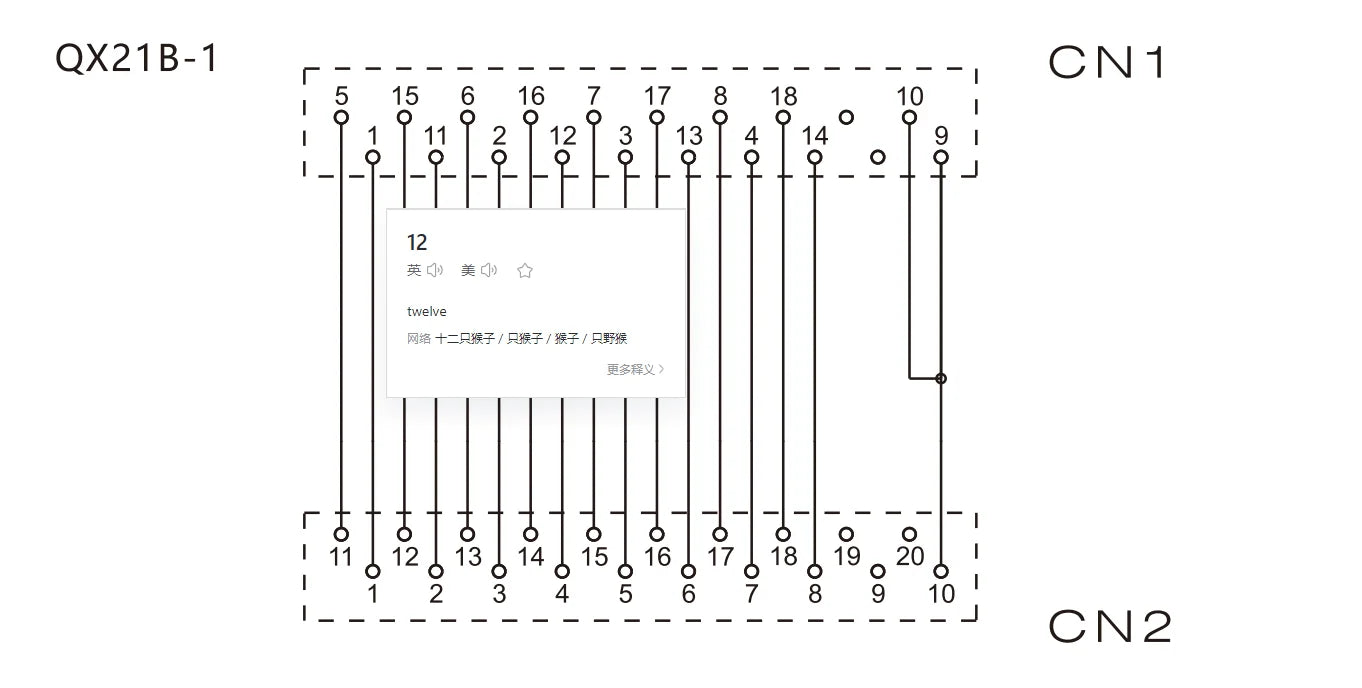 QX21B-1 NX Series I/O  AWG28  20P/ MIL  20P/MIL Cable PLC Cable Copper Flexible Insulated Wires and Cables  500-10000 mm