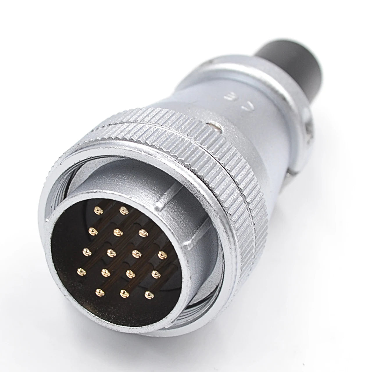 PT28F-16A IP66 Plug with PVC Sleeve 3-Core Receptacle for Plastic Clamp Nut Aviation Industrial Connector