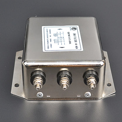 General Purpose Filter Three-Phase AC Power Filter 30A  Power Filter with Plug-In Connection