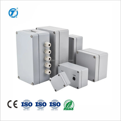 Electronic Waterproof IP66 Sealed Diecast Aluminium Metal Junction Box Enclosure Case