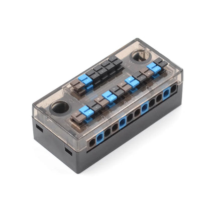 QMT281-4 Terminal Block Connection Cable 4-bit IO Sensor Plug-in Terminal Block I/o Terminal  Distribution Box