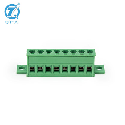 QPS-508T-8P 300V 10A 15A Pitch PCB Mount Screw Wiring Printed Circuit Board Easy Plug-in Terminal Block  50A