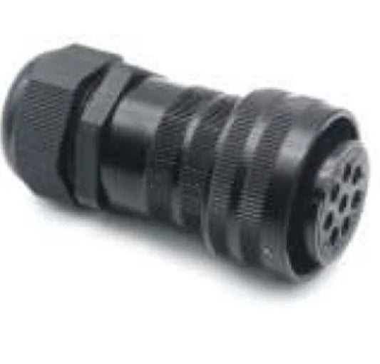 K32-8A Industrial Waterproof Aviation Adapter Plug 8P Multi-application Electrical Connector for Power for Male/Female PC Pipe