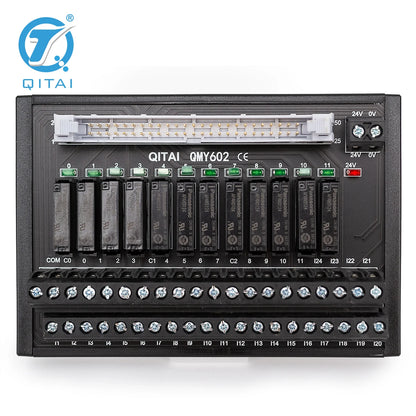 QMY601 250V 2A  1C 1O PLC  4-bit  Power Relay Module Input Side with Surge Absorber Circuit Miswiring protection