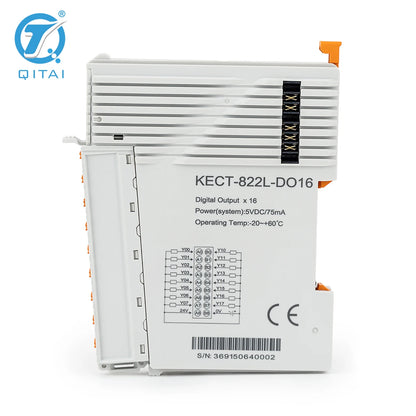 KECT-822L-DO16SL PLC IO System 16-channel Digital Output Module I/O Programmer NPN Digital Input EtherCAT IO-Link Network