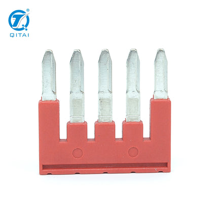 FBS 5-5 Plug-In Din Rail Terminal Block Central Fixed Bridge Screw Bridge Screw Terminal Block Plugging Jumper