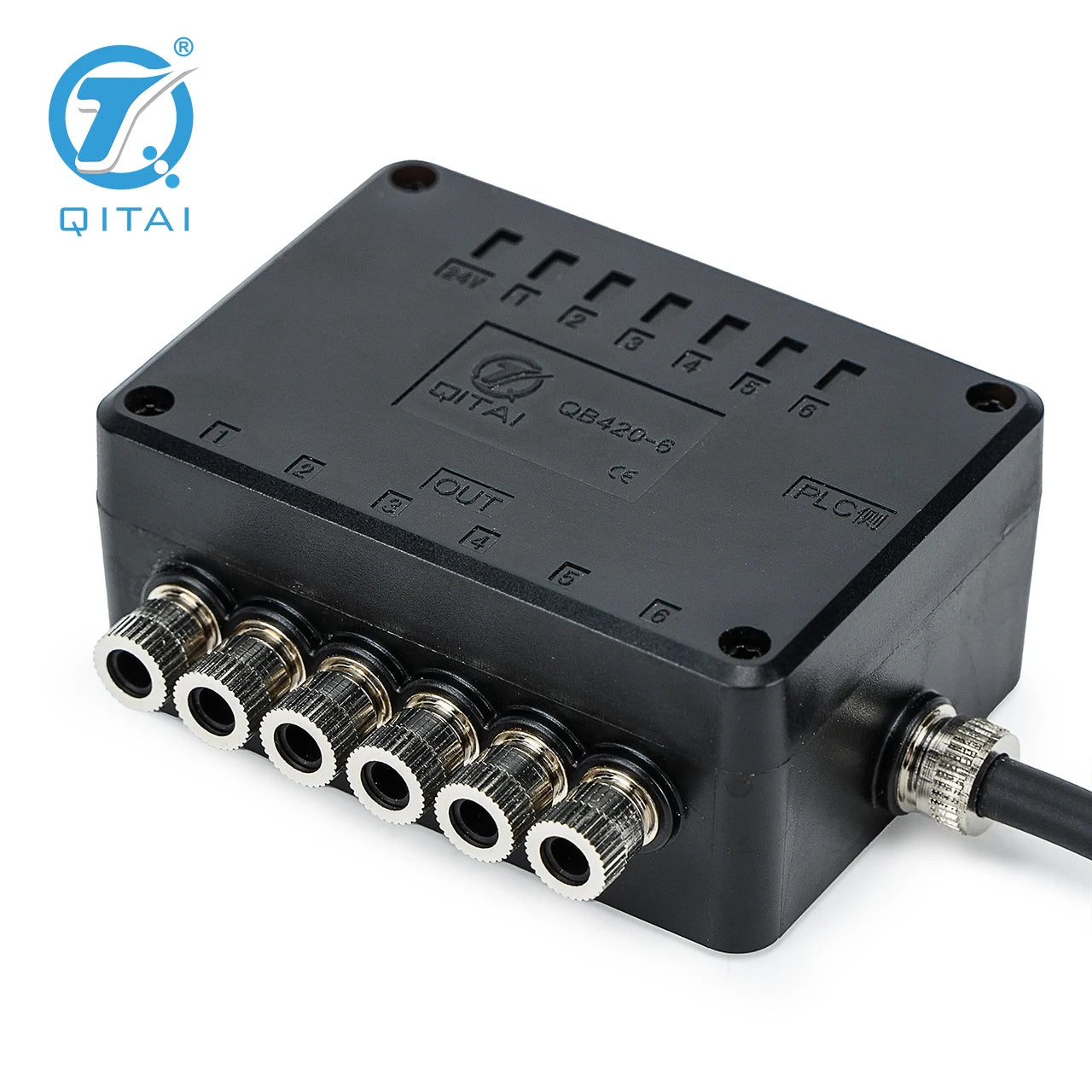 QB420-6HT Electronic Waterproof IP66 Sealed ABS Plastic Junction Box Enclosure Case