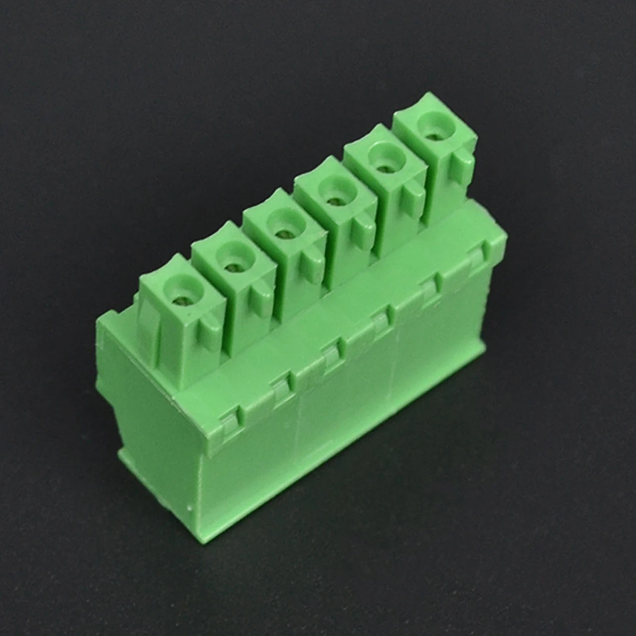 QPRB-381-6P High Quality 3.81mm Pitch 6P Wire Connector Female PCB Terminal Block Screw-Pluggable Electric Manufacture Product