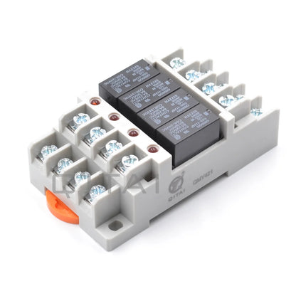 QMY421 G6B-4BND Miniature 4-Channel 250V 5A Terminal Relay Module Four-Point Output with NPN PNP LED Indicator