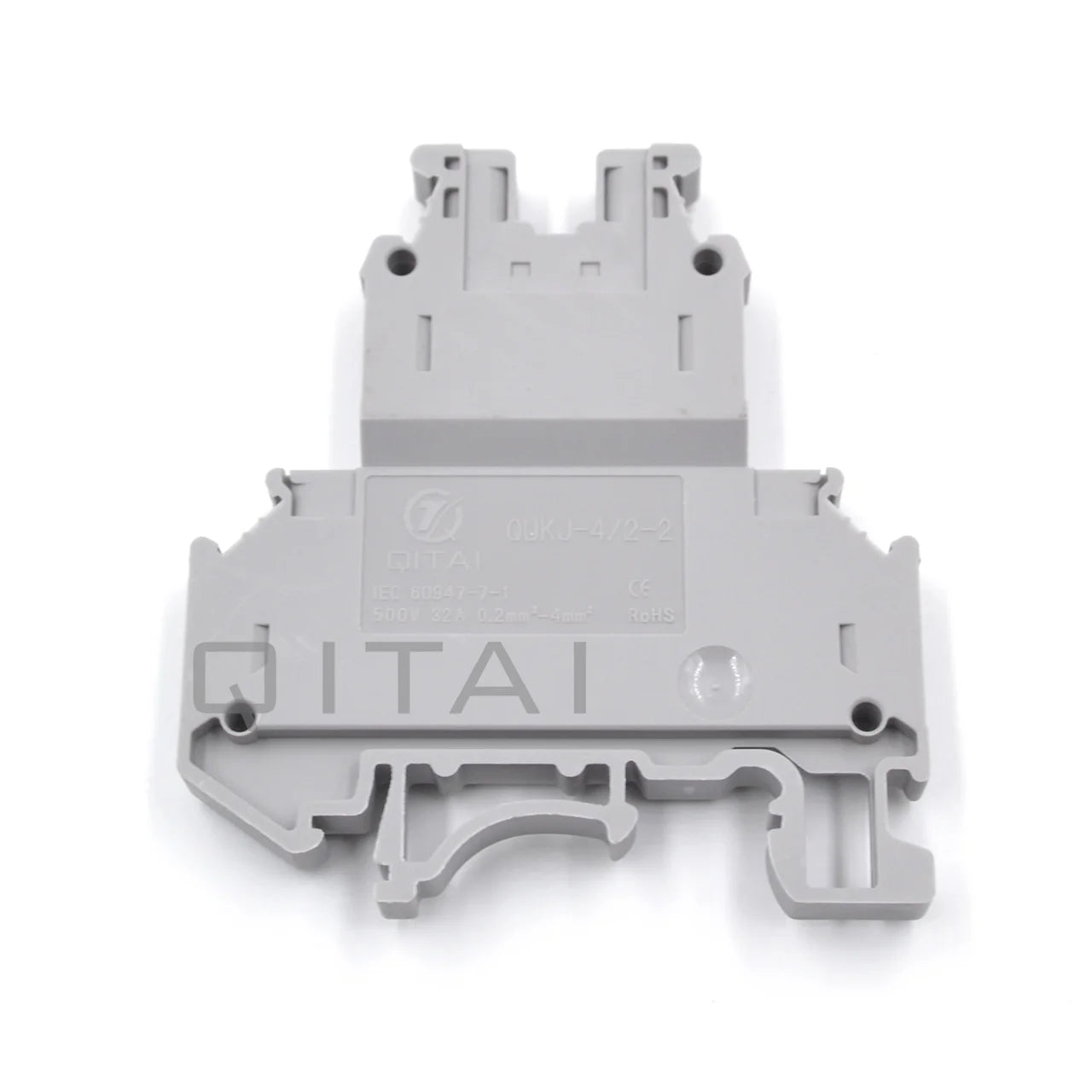 QUKJ-4/2-2 UKKB 5 Double 2 Level Screw Connection Din Rail Terminal Block 500V 32A 0.2- 4mm² Mounting Type: NS 35 NS32