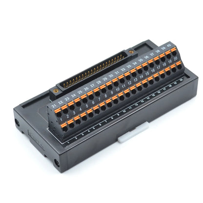QMT058L 40 Bit Spring Adaptor  Terminal Block  European  for  IO Connection Cable adapter