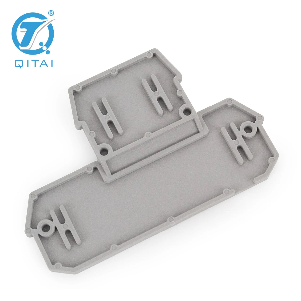 QUKJ-2.5M/2-2G  D-MBKKB 2,5 Din Rail Terminal Blocks  End Cover Electrical Control Connection Terminal Block Accessories