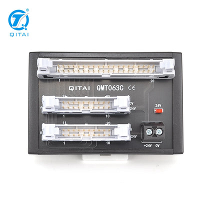 QMT063C Plug-In PLC Relay Terminal Block Module Feed Through Type With IO Station Transfer Terminal Block