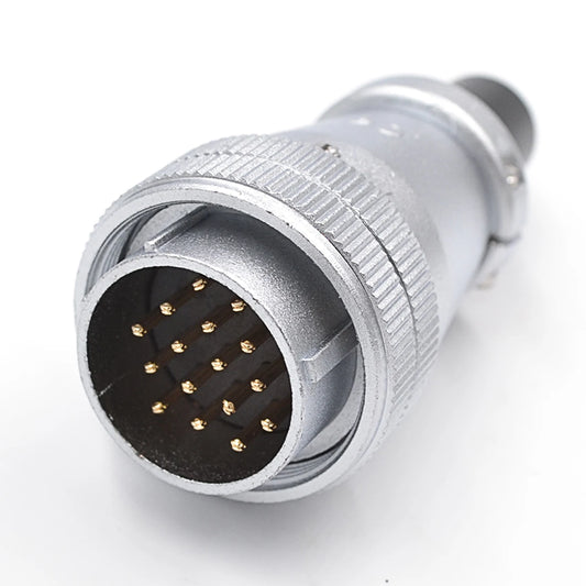 PT28F-16K 16-Pin Circular Waterproof Bayonet Connector High-Mechanical IP66 Plastic Power