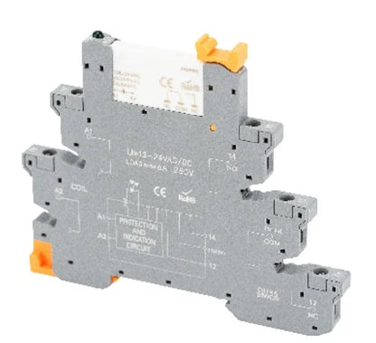 QMY591D 24V Power Relay Module 1NO 1NC 6A Load 80A Impulse Current for Automotive Use Manufactured 1NO 1NC 6A Load 80A Impulse