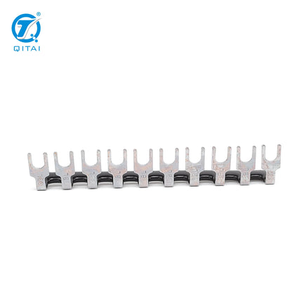 EB 10-8BL 10 Position Terminal Strip Plug-In Bridge Connector Components for Terminal Connection Bar Jumper Strip Blocks