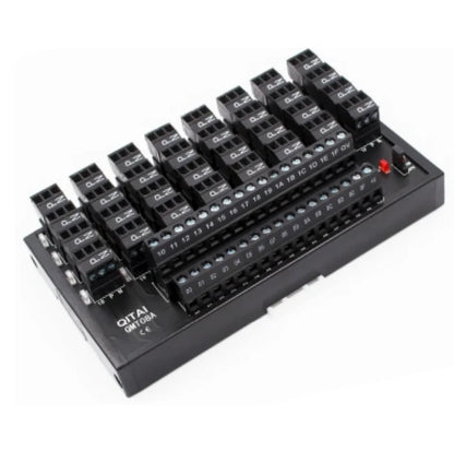 QMT08A  32 Bit Output Terminal Block DC24V 1A PLC Module Connect with LED Light Remote Control