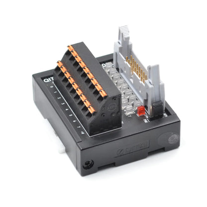 QITAI QMT010SL 20P MIL Connector 16-Bit Input/Output PLC Relay Terminal Station NPN/PNP Block Module
