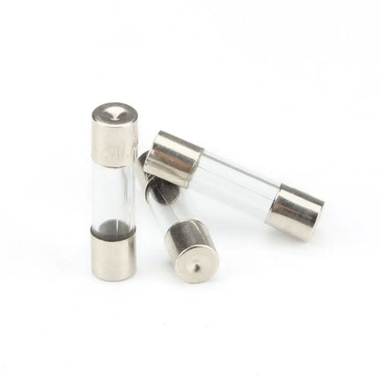 5*20mm  Fast-blow Glass Fuse High Breaking Capacity Metal Glass Tube Fuses 1A 2A 3A 4A 5A 6.3A