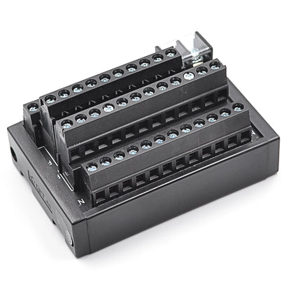 QMT078 QITAI Small Terminal Block Module Standard 35mm DIN RAIL Push-In Connection High Efficiency 2A DC24V 1.5 Mm