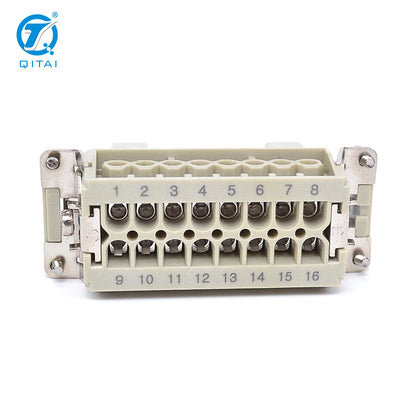 HE-032-M    10A 250V  Side Entry High Construction Hood Connector Cable H6B-SKH-2B-M32  Thread Size 2 Bolts