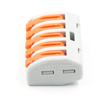 QPCT-215 250V 32A Push-in Quick-Connect Tool-Free Push-in Press-in Terminal Blocks