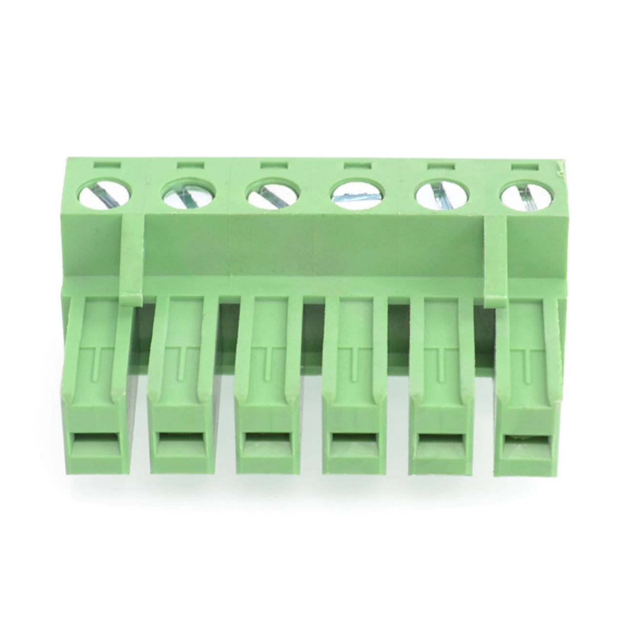 QPVH-762-6P 7.62mm Pitch 6P Female and Male Wire Connector Terminators PCB Screw Plug-in Terminal Block