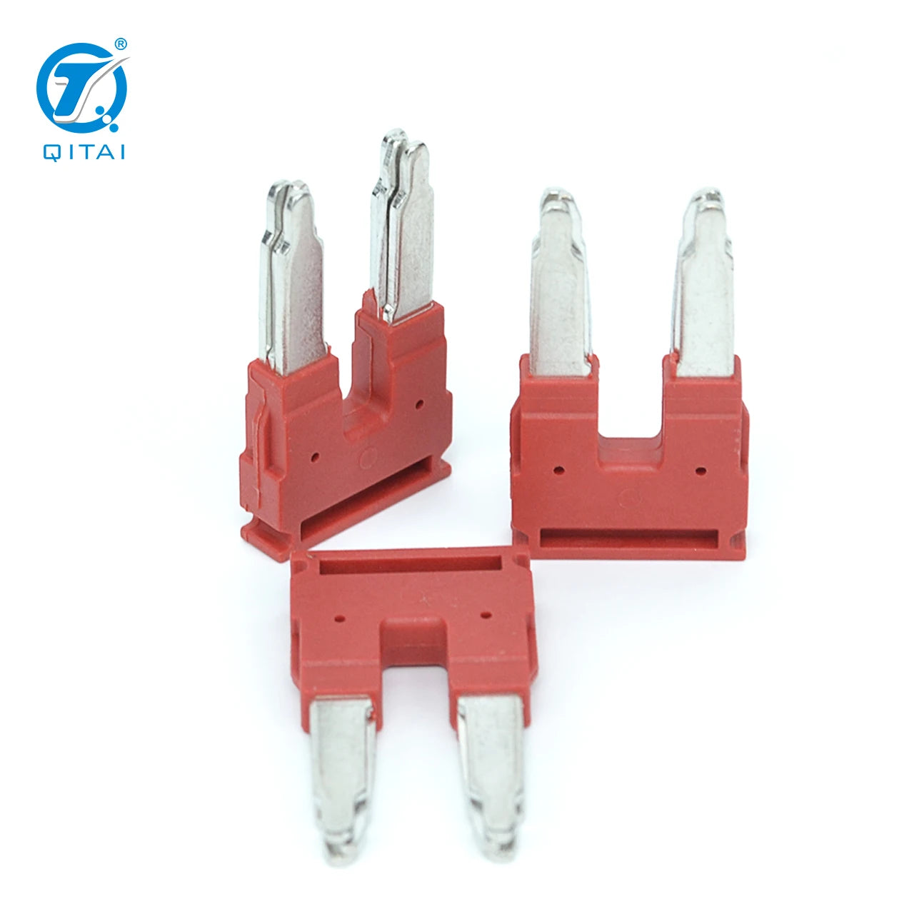 FBS 2-12  Plug-in Bridge 3005950 Plug-in Bridge, Pitch: 12mm, Number of Positions: 2, Color: Red Blue