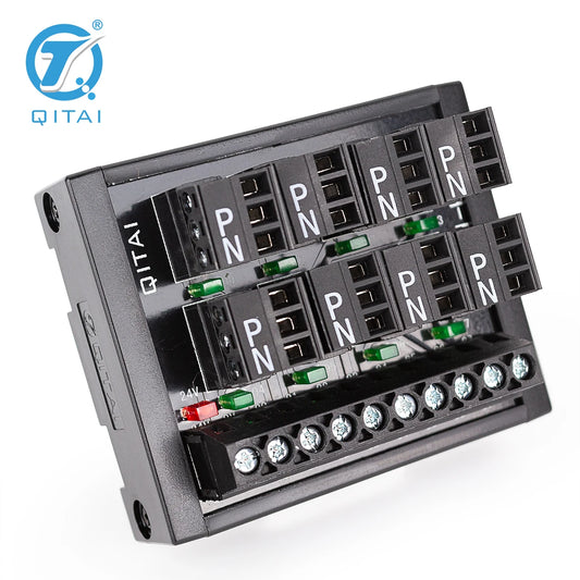 QMT081-P PNP High Efficiency 8 Bit Input Terminal Block DC24V 2A PLC Module Connect with LED Light