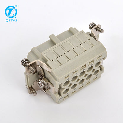 HE-010-FSB 16A 500V Side Entry High Construction Hood Connector Cable H6B-SKH-2B-M32 Thread Size 2 Bolts