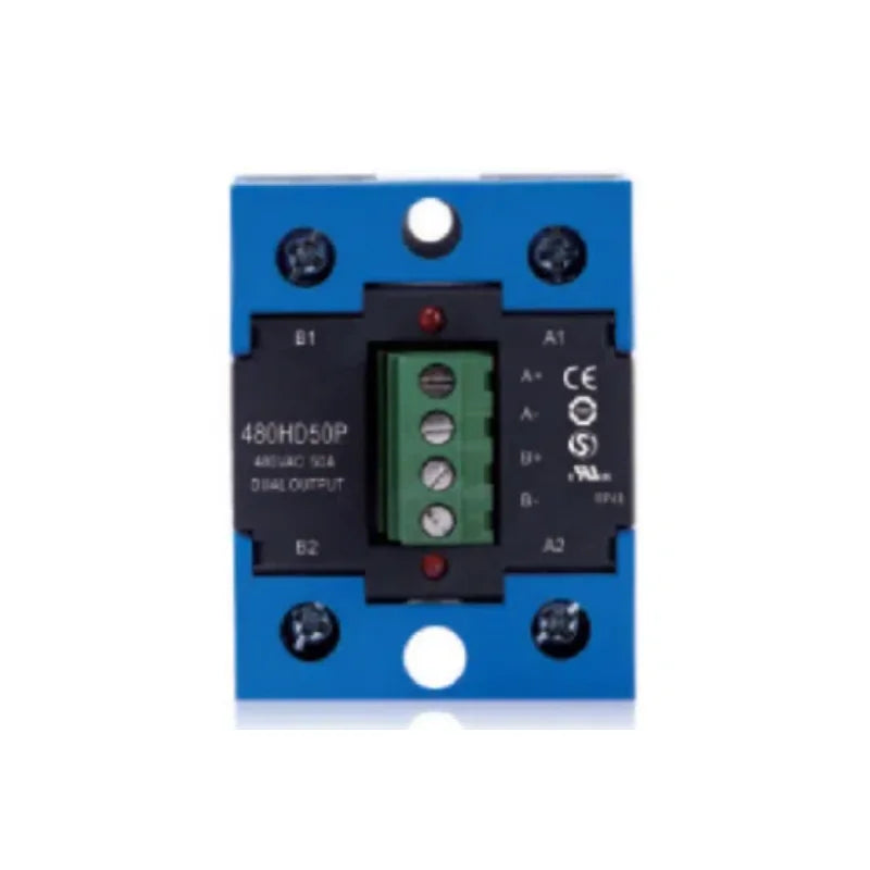 QSRD Series 25A 40A 50A 75A SSR Dual Phase Solid State Relay DC Control